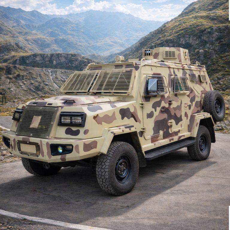 suspension for bullet proof armoured vehicles