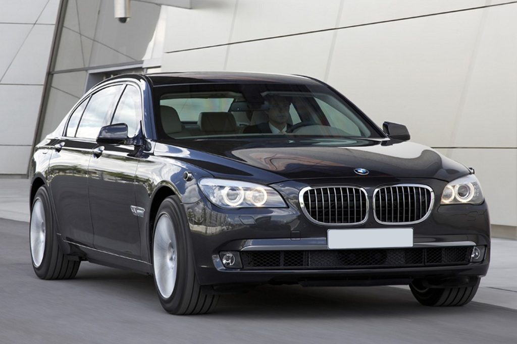 a black bullet proof car