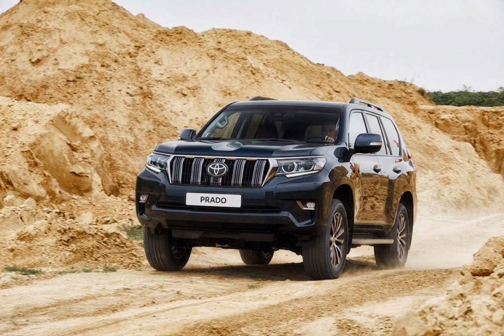 Black PRADO in Pakistan